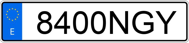Numer rejestracyjny 8400NGY posiada MERCEDES E (213) Numer rejestracyjny 8400NGY posiada MERCEDES E (213)