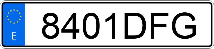 Numer rejestracyjny 8401DFG posiada RENAULT MEGANE Numer rejestracyjny 8401DFG posiada RENAULT MEGANE