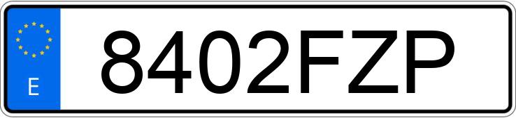 Numer rejestracyjny 8402FZP posiada BMW SERIE 3 Numer rejestracyjny 8402FZP posiada BMW SERIE 3