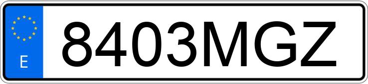 Numer rejestracyjny 8403MGZ posiada TOYOTA YARIS Numer rejestracyjny 8403MGZ posiada TOYOTA YARIS