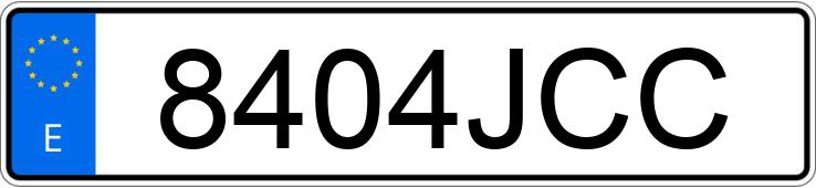 Numer rejestracyjny 8404JCC posiada PORSCHE PANAMERA Numer rejestracyjny 8404JCC posiada PORSCHE PANAMERA