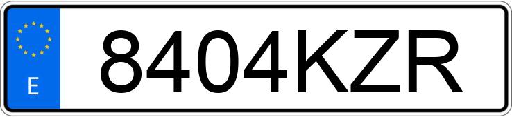 Numer rejestracyjny 8404KZR posiada VOLKSWAGEN PASSAT Numer rejestracyjny 8404KZR posiada VOLKSWAGEN PASSAT