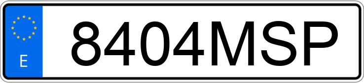 Numer rejestracyjny 8404MSP posiada SKODA KODIAQ Numer rejestracyjny 8404MSP posiada SKODA KODIAQ