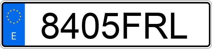 Numer rejestracyjny 8405FRL posiada CITROEN C3 Numer rejestracyjny 8405FRL posiada CITROEN C3