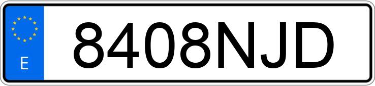 Numer rejestracyjny 8408NJD posiada VOLKSWAGEN TRANSPORTER Numer rejestracyjny 8408NJD posiada VOLKSWAGEN TRANSPORTER
