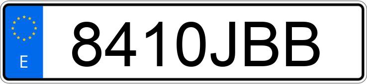 Numer rejestracyjny 8410JBB posiada MERCEDES SPRINTER Numer rejestracyjny 8410JBB posiada MERCEDES SPRINTER