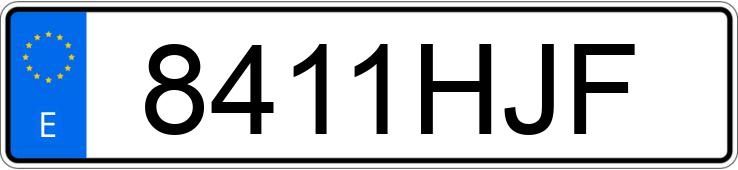 Numer rejestracyjny 8411HJF posiada VOLKSWAGEN POLO Numer rejestracyjny 8411HJF posiada VOLKSWAGEN POLO