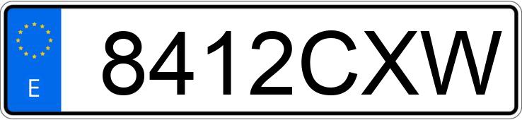 Numer rejestracyjny 8412CXW posiada MERCEDES SPRINTER Numer rejestracyjny 8412CXW posiada MERCEDES SPRINTER