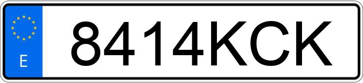 Numer rejestracyjny 8414KCK posiada RENAULT CLIO Numer rejestracyjny 8414KCK posiada RENAULT CLIO