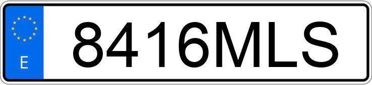 Numer rejestracyjny 8416MLS posiada SCANIA SERIE R