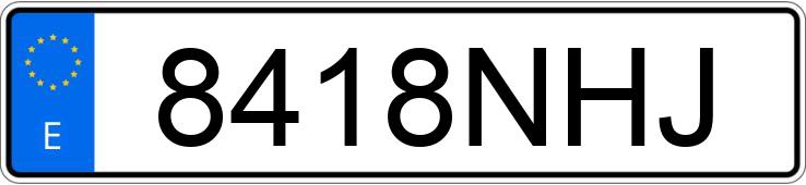 Numer rejestracyjny 8418NHJ posiada TRIUMPH TIGER Numer rejestracyjny 8418NHJ posiada TRIUMPH TIGER