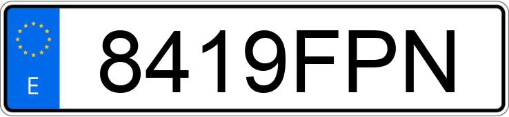 Numer rejestracyjny 8419FPN posiada BMW Z4 Numer rejestracyjny 8419FPN posiada BMW Z4