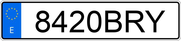 Numer rejestracyjny 8420BRY posiada AUDI A4 Numer rejestracyjny 8420BRY posiada AUDI A4