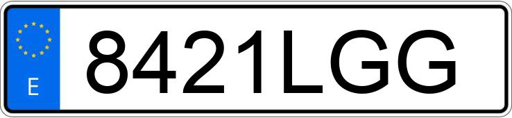 Numer rejestracyjny 8421LGG posiada SCANIA SERIE R