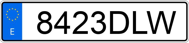 Numer rejestracyjny 8423DLW posiada FORD FOCUS Numer rejestracyjny 8423DLW posiada FORD FOCUS