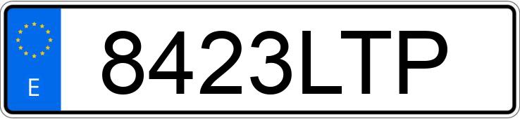 Numer rejestracyjny 8423LTP posiada PORSCHE CAYENNE COUPE Numer rejestracyjny 8423LTP posiada PORSCHE CAYENNE COUPE