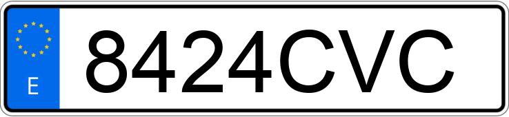 Numer rejestracyjny 8424CVC posiada BMW X5 Numer rejestracyjny 8424CVC posiada BMW X5