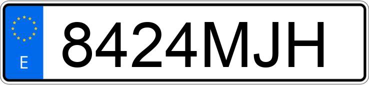 Numer rejestracyjny 8424MJH posiada SEAT LEON Numer rejestracyjny 8424MJH posiada SEAT LEON