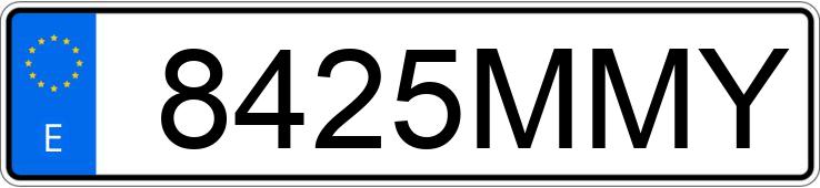 Numer rejestracyjny 8425MMY posiada AUDI Q3 SPORTBACK Numer rejestracyjny 8425MMY posiada AUDI Q3 SPORTBACK