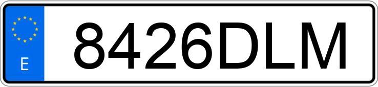 Numer rejestracyjny 8426DLM posiada VOLKSWAGEN TRANSPORTER Numer rejestracyjny 8426DLM posiada VOLKSWAGEN TRANSPORTER