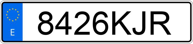 Numer rejestracyjny 8426KJR posiada CITROEN C4 GRAND PICASSO