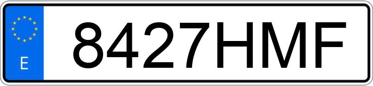 Registreringsnummeret 8427HMF har MERCEDES VIANO 2.2 CDI AMBIENTE C 4M AT