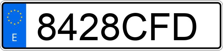 Numer rejestracyjny 8428CFD posiada VOLKSWAGEN PASSAT Numer rejestracyjny 8428CFD posiada VOLKSWAGEN PASSAT