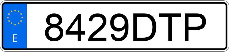 Numer rejestracyjny 8429DTP posiada PEUGEOT 307 Numer rejestracyjny 8429DTP posiada PEUGEOT 307