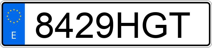 Numer rejestracyjny 8429HGT posiada MERCEDES CLS (218) Numer rejestracyjny 8429HGT posiada MERCEDES CLS (218)