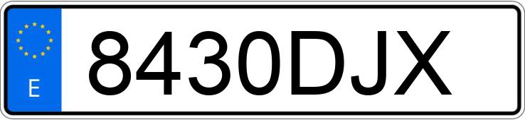 Numer rejestracyjny 8430DJX posiada VOLVO S40 Numer rejestracyjny 8430DJX posiada VOLVO S40