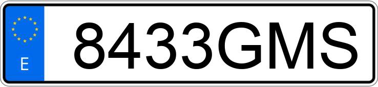 Numer rejestracyjny 8433GMS posiada SEAT ALTEA Numer rejestracyjny 8433GMS posiada SEAT ALTEA