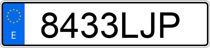 Numer rejestracyjny 8433LJP posiada FORD MONDEO