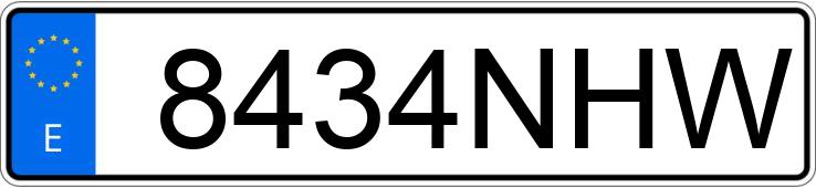 Numer rejestracyjny 8434NHW posiada JEEP AVENGER Numer rejestracyjny 8434NHW posiada JEEP AVENGER