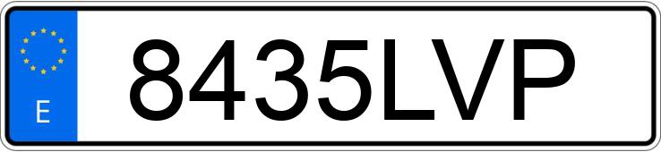 Numer rejestracyjny 8435LVP posiada AUDI A3 SPORTBACK Numer rejestracyjny 8435LVP posiada AUDI A3 SPORTBACK