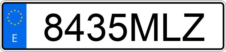 Numer rejestracyjny 8435MLZ posiada RENAULT AUSTRAL