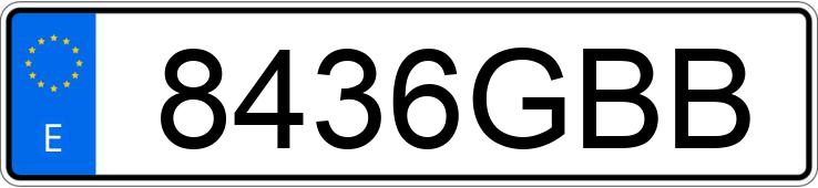 Numer rejestracyjny 8436GBB posiada SAAB 9-3 Numer rejestracyjny 8436GBB posiada SAAB 9-3