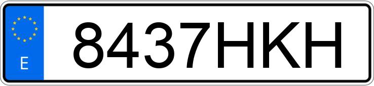 Numer rejestracyjny 8437HKH posiada ALFA ROMEO GIULIETTA Numer rejestracyjny 8437HKH posiada ALFA ROMEO GIULIETTA