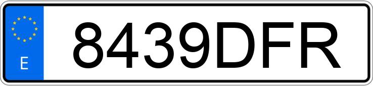 Numer rejestracyjny 8439DFR posiada SEAT LEON Numer rejestracyjny 8439DFR posiada SEAT LEON