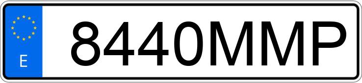 Numer rejestracyjny 8440MMP posiada BMW SERIE 2