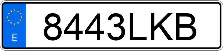 Numer rejestracyjny 8443LKB posiada MINI MINI