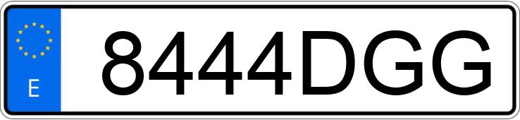 Numer rejestracyjny 8444DGG posiada ALFA ROMEO 147 Numer rejestracyjny 8444DGG posiada ALFA ROMEO 147