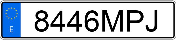 Numer rejestracyjny 8446MPJ posiada CITROEN C4 GRAND PICASSO