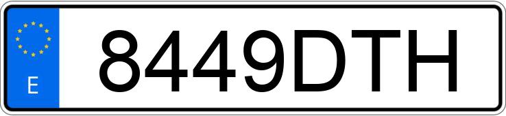 Numer rejestracyjny 8449DTH posiada RENAULT LAGUNA Numer rejestracyjny 8449DTH posiada RENAULT LAGUNA