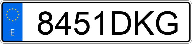 Numer rejestracyjny 8451DKG posiada FORD TRANSIT CONNECT Numer rejestracyjny 8451DKG posiada FORD TRANSIT CONNECT