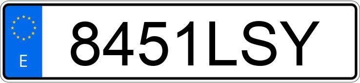 Numer rejestracyjny 8451LSY posiada KIA CEED TOURER Numer rejestracyjny 8451LSY posiada KIA CEED TOURER