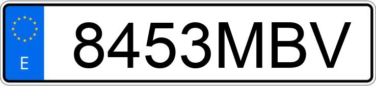 Numer rejestracyjny 8453MBV posiada VOLKSWAGEN SCIROCCO Numer rejestracyjny 8453MBV posiada VOLKSWAGEN SCIROCCO