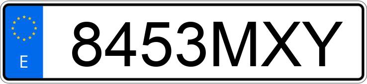 Numer rejestracyjny 8453MXY posiada BMW SERIE 5 Numer rejestracyjny 8453MXY posiada BMW SERIE 5