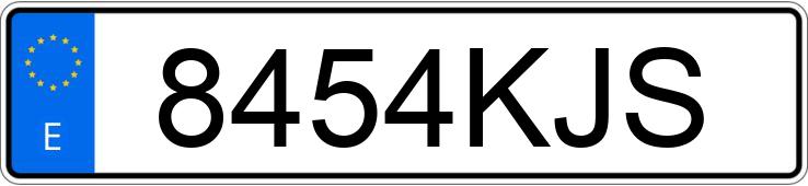 Numer rejestracyjny 8454KJS posiada VOLKSWAGEN CADDY Numer rejestracyjny 8454KJS posiada VOLKSWAGEN CADDY