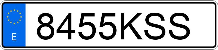 Numer rejestracyjny 8455KSS posiada AUDI A7 SPORTBACK Numer rejestracyjny 8455KSS posiada AUDI A7 SPORTBACK