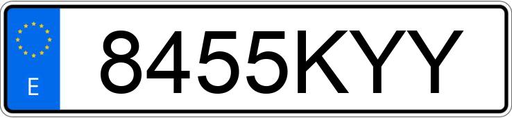 Numer rejestracyjny 8455KYY posiada BMW SERIE 4 Numer rejestracyjny 8455KYY posiada BMW SERIE 4